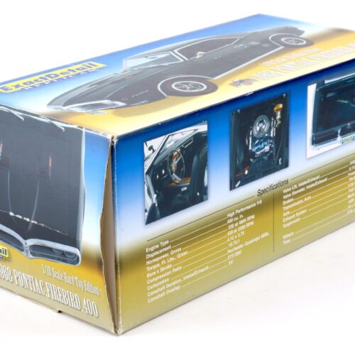 1:18 Exact Detail 1968 Pontiac Firebird 400 Hardtop Edition Coupe black WCC407