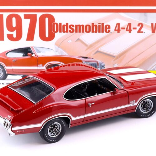 1:18 Exact Detail 1970 Oldsmobile 442 W-30 Coupe red/ white WCC309W