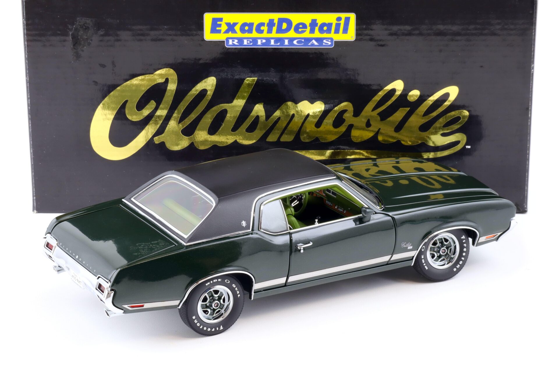 1:18 Exact Detail 1971 Oldsmobile Cutlass Supreme SX Coupe antique Jade WCC310A