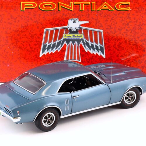 1:18 Exact Detail 1968 Pontiac Firebird 400 Coupe blue metallic WCC402A