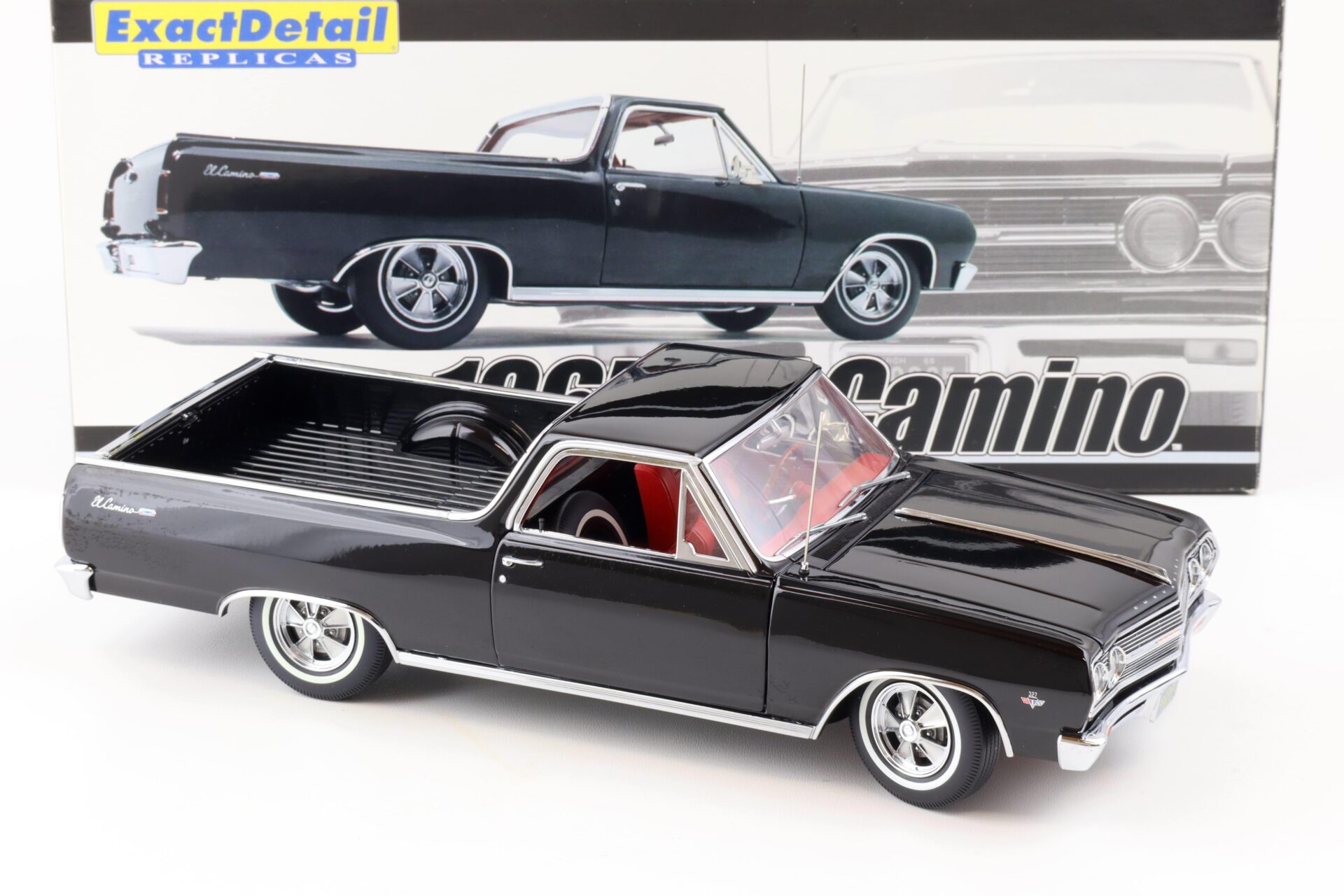 1:18 Exact Detail 1965 Chevrolet El Camino black WCC503