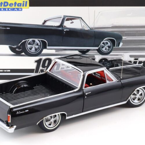 1:18 Exact Detail 1965 Chevrolet El Camino black WCC503