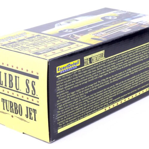 1:18 Exact Detail Chevrolet Chevelle Z16 Malibu SS 396 Turbo Jet Crocus yellow WCC506A