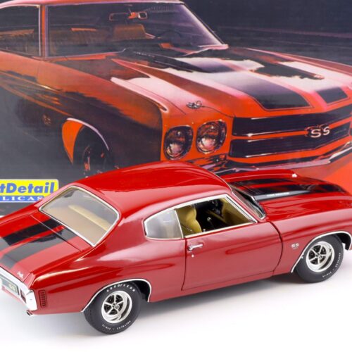 1:18 Exact Detail 1970 Chevrolet Chevelle SS 454 LS6 Coupe red/ black WCC603