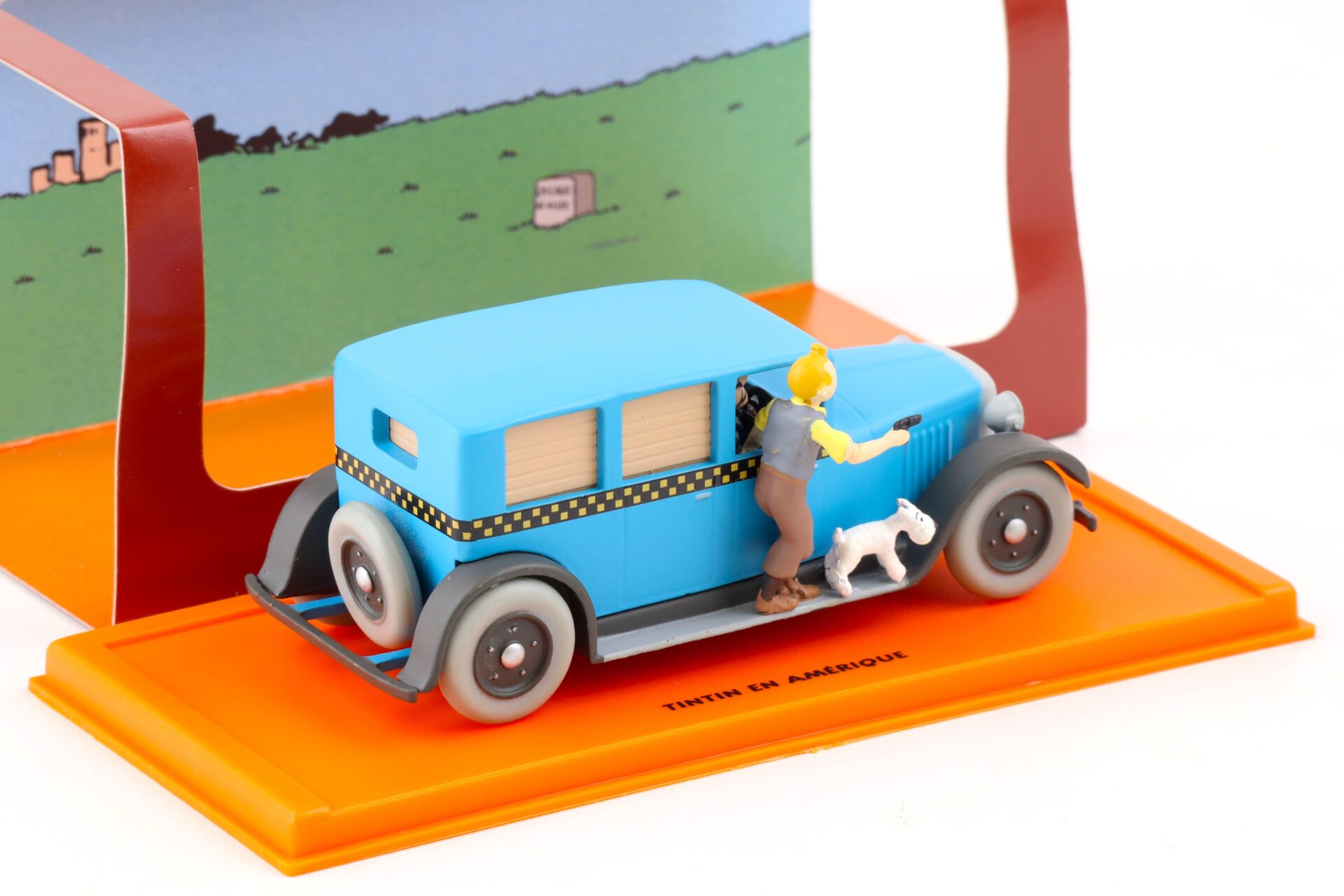 1:43 TINTIN Taxi Checker blue "Tim und Struppi"