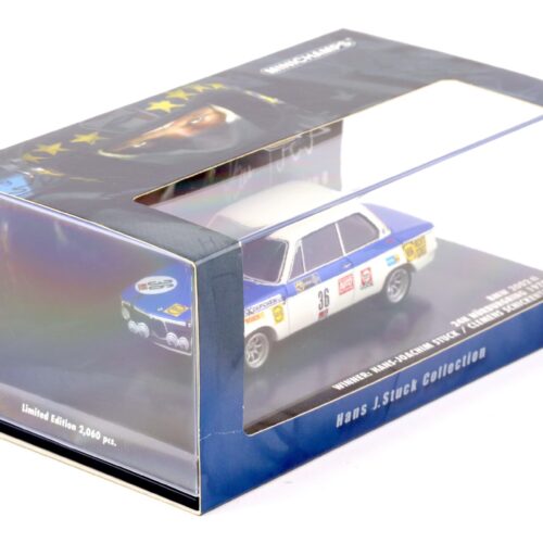 1:43 Minichamps BMW 2002 ti 24h Nürburgring 1970 H.J. Stuck/ Schickentanz #36 - Image 3