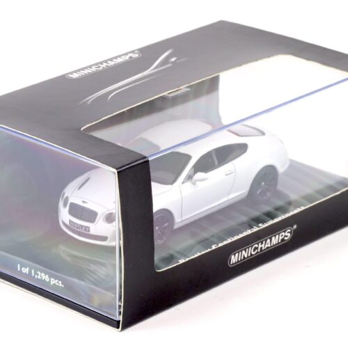 1:43 Minichamps Bentley Continental Supersports 2009 satin white