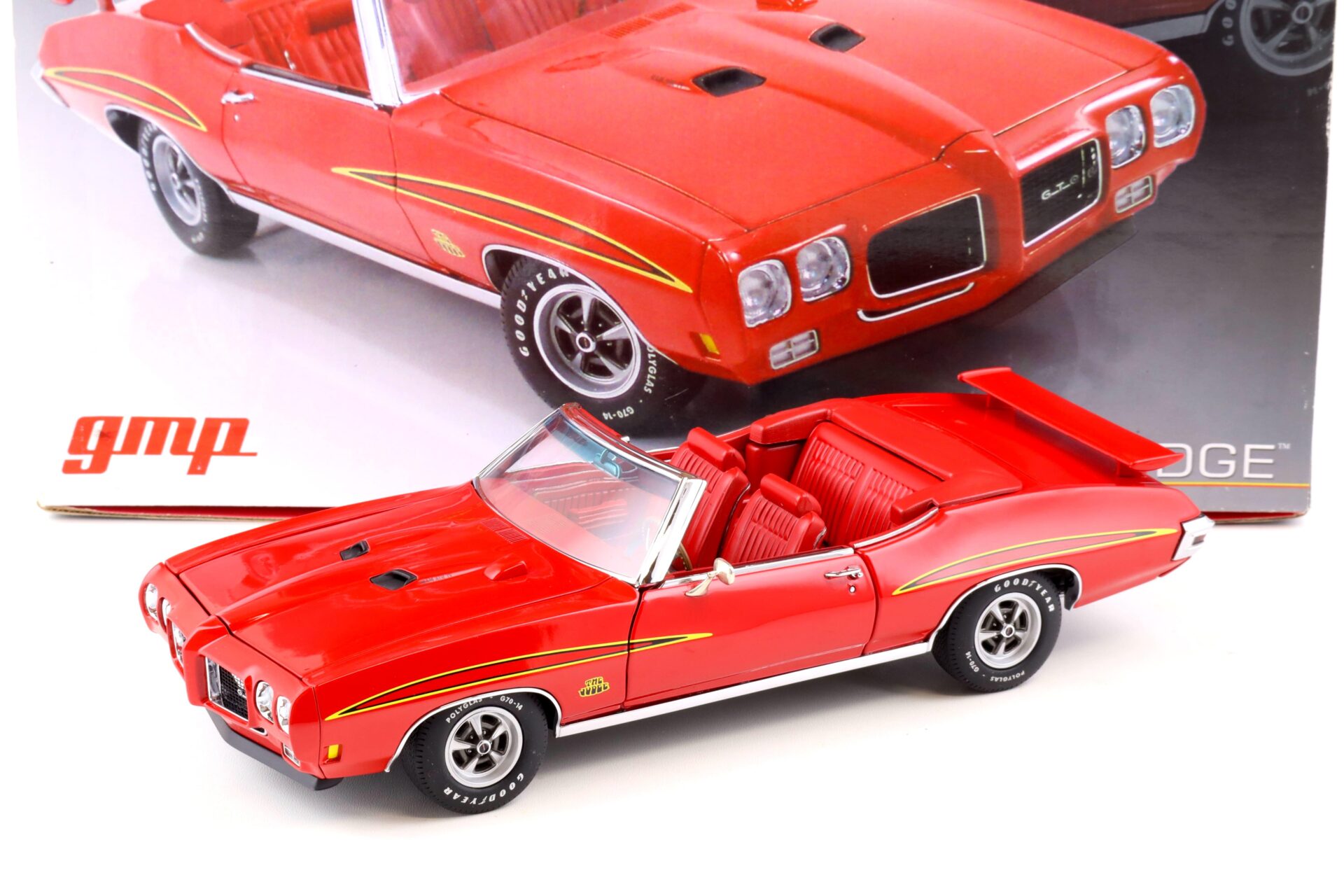 1:18 GMP 1970 Pontiac GTO JUDGE Convertible red G1801216