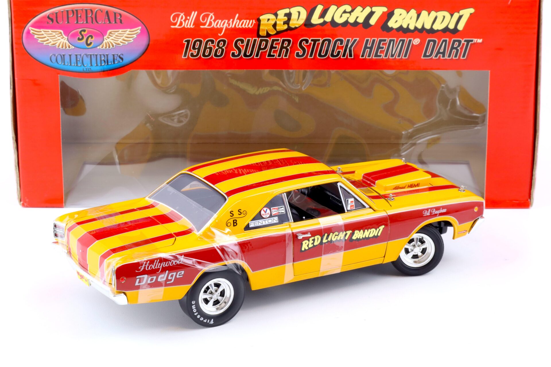 1:18 Highway61 Supercar 1968 Dodge Dart Super Stock Hemi Dart Bill Bagshaw 50244