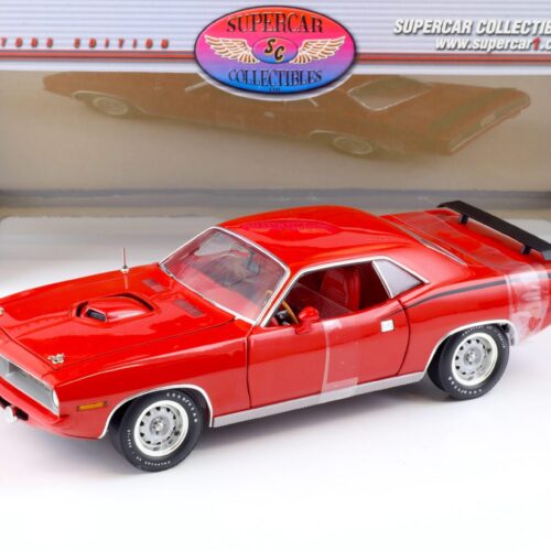 1:18 Highway61 Supercar Plymouth Hemi Cuda Coupe red 50238