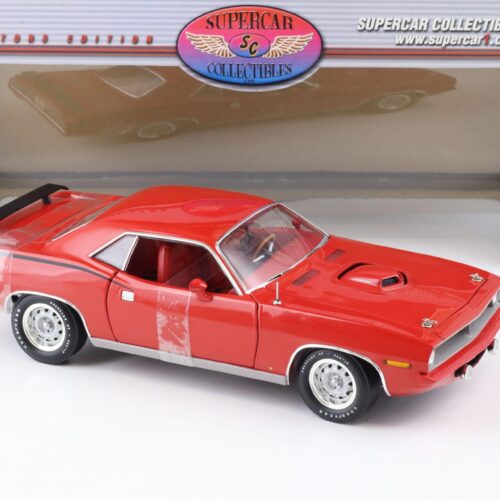 1:18 Highway61 Supercar Plymouth Hemi Cuda Coupe red 50238