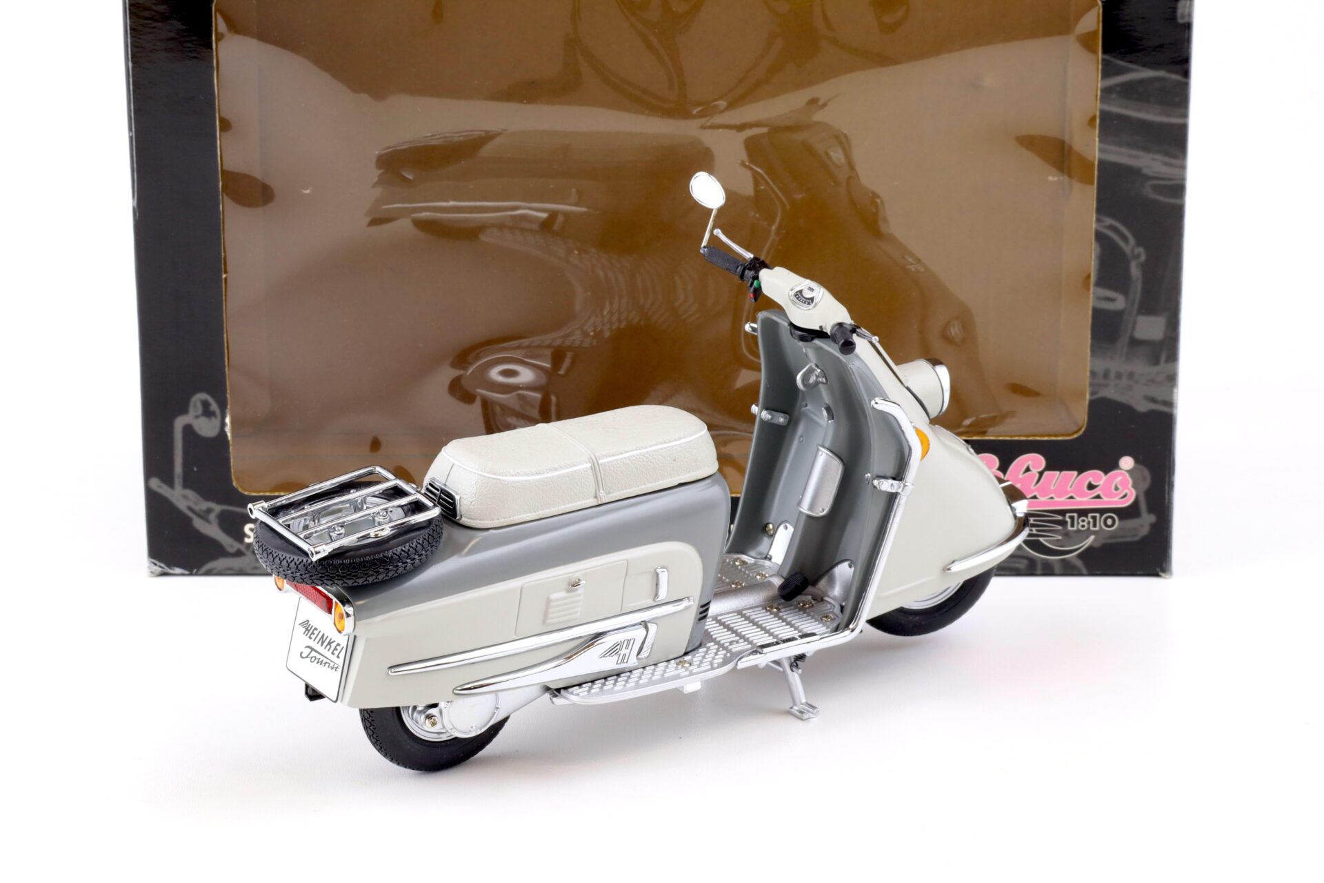 1:10 Schuco Heinkel Roller Tourist 103 A2 grey/ grey 06537