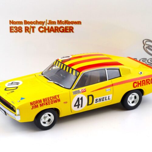 1:18 Classic Carlectables Chrysler E38 R/T Charger 1971 Bathurst Works Entry Beechey #41