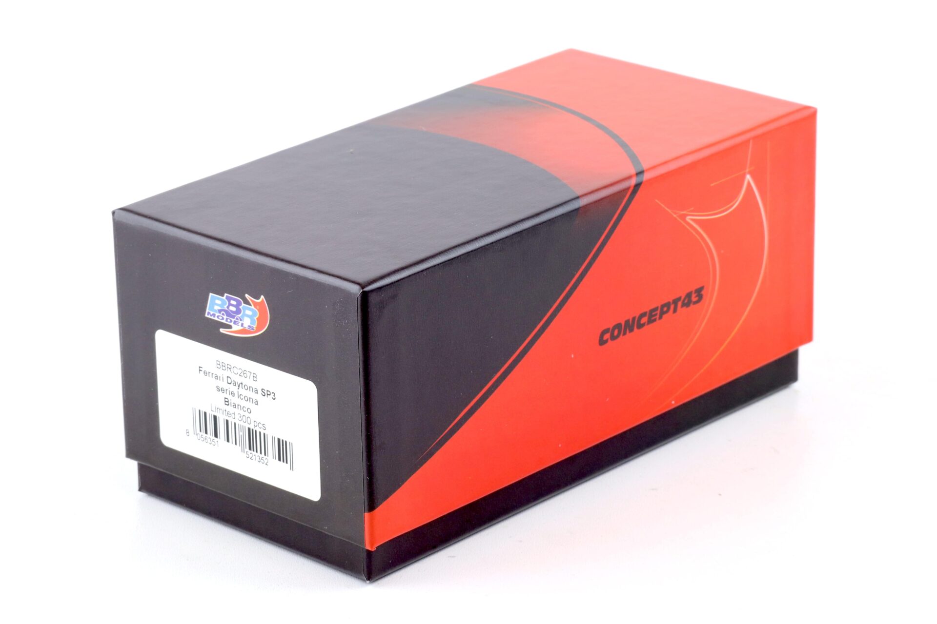 1:43 BBR Ferrari SP3 Daytona Serie Icona Bianco Italia matt white - Limited 300 pcs.