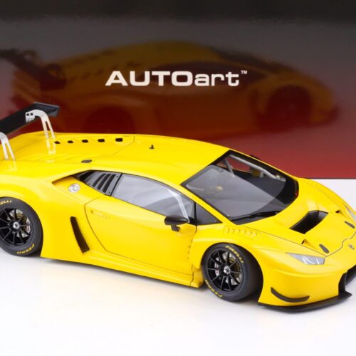 1:18 AUTOart Lamborghini Huracan GT3 Plain Body 2015 Giallo Inti/ pearl yellow