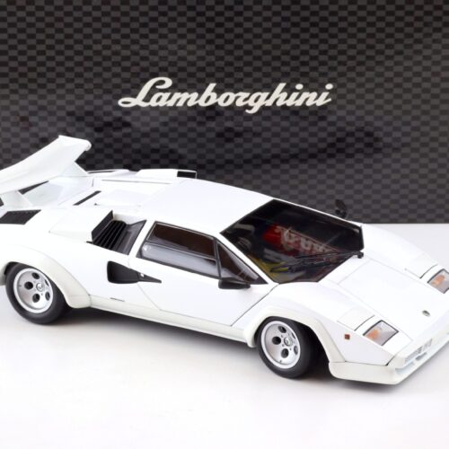 1:18 Kyosho Lamborghini Countach LP5000 QV Quattrovalvole white 08327W
