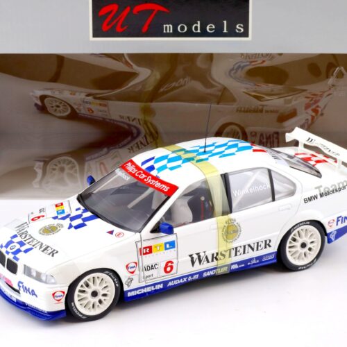 1:18 UT Models BMW 320i E36 Sedan STW 1997 Winkelhock #6 Warsteiner 39741