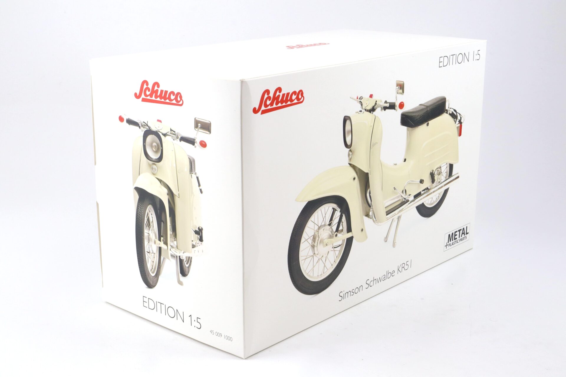 1:5 Schuco Edition Simson Schwalbe KR51 white 450091000
