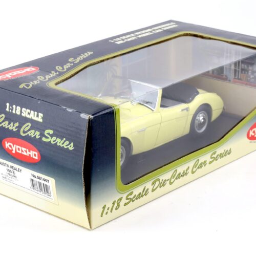 1:18 Kyosho Austin Healey 100 /6 Roadster Pale yellow 08144Y