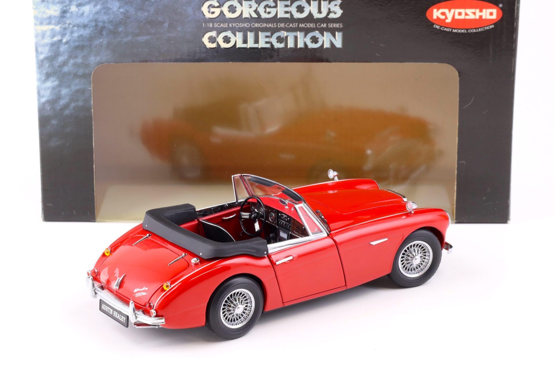 1:18 Kyosho Austin Healey 3000 MKIII Roadster with Top red 08143R