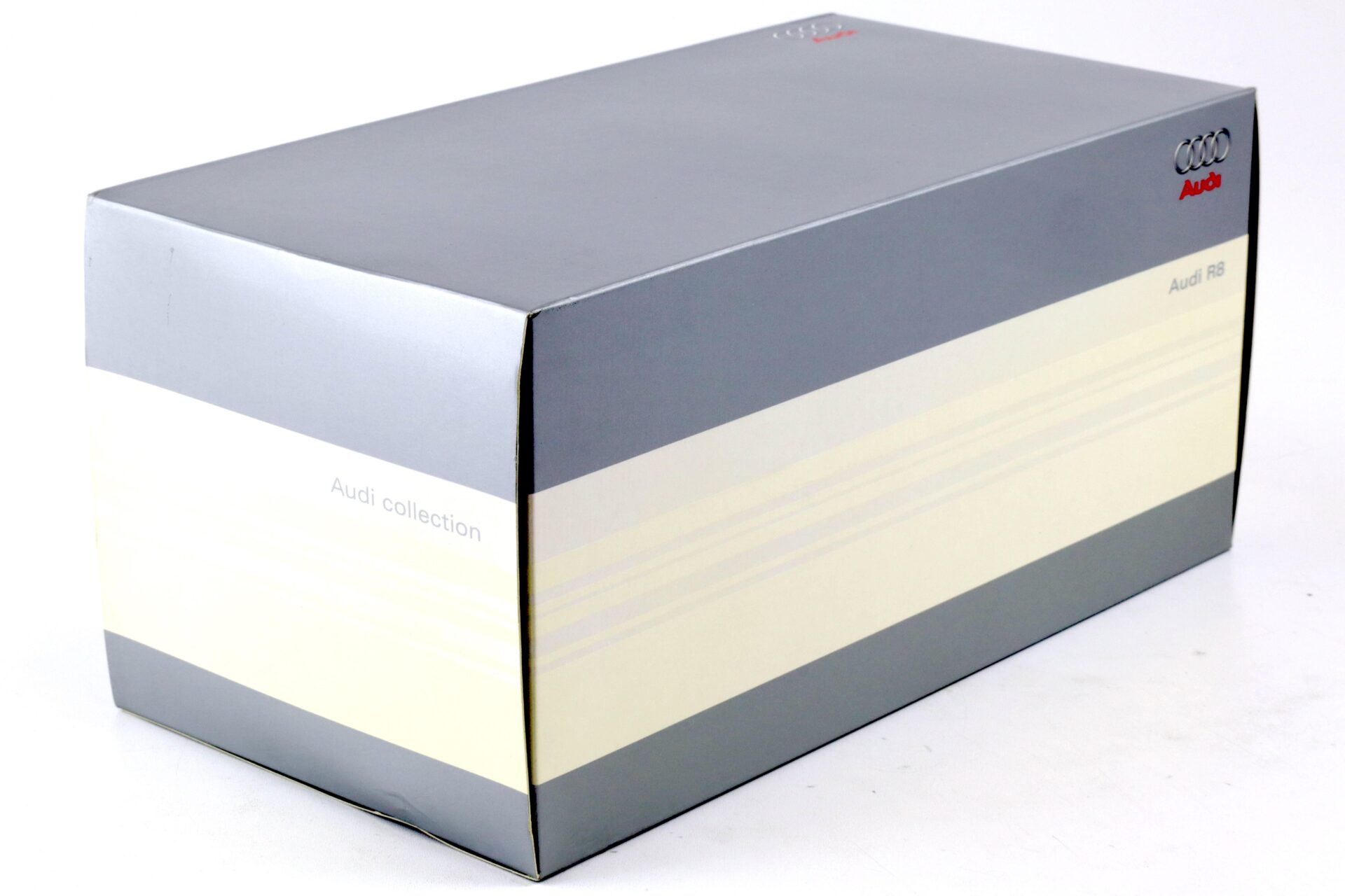 1:18 Kyosho Audi R8 4.2 FSI Quattro Coupe Daytona grey Audi Collection