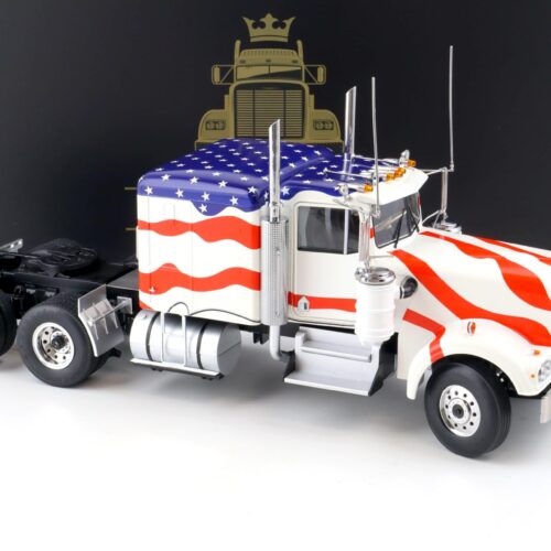 1:18 Road Kings LKW Kenworth W900 SZM Stars & Stripes white/ blue/ red RK180125