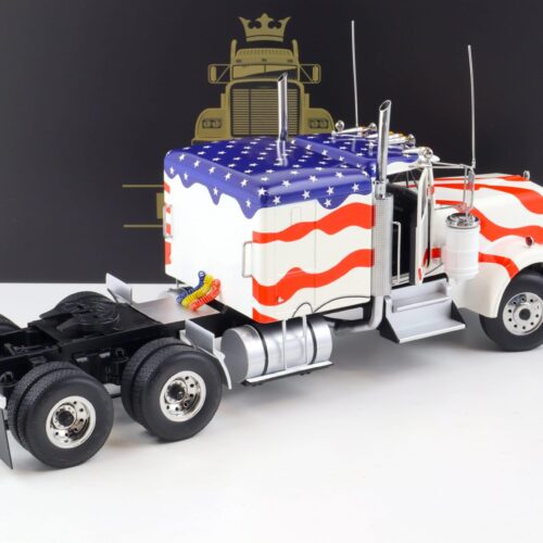 1:18 Road Kings LKW Kenworth W900 SZM Stars & Stripes white/ blue/ red RK180125