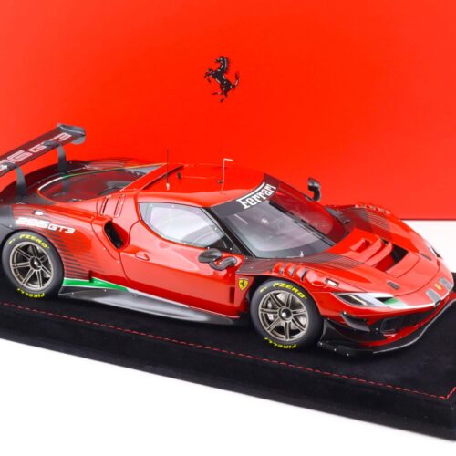 1:18 BBR Ferrari 296 GT3 Rosso Corsa red 2022 - Limited 449 pcs.