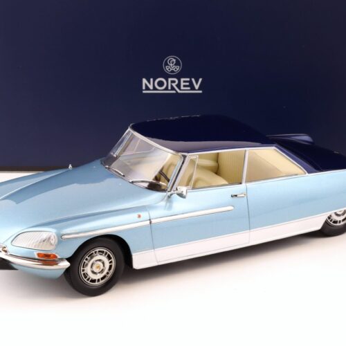 1:18 Norev Citroen DS 21 Le Leman 1968 light & dark blue - Limited 300 pcs.
