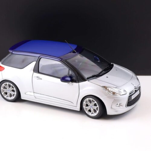 1:18 Norev Citroen DS3 Cabrio 2013 silver-grey/ blue 181548