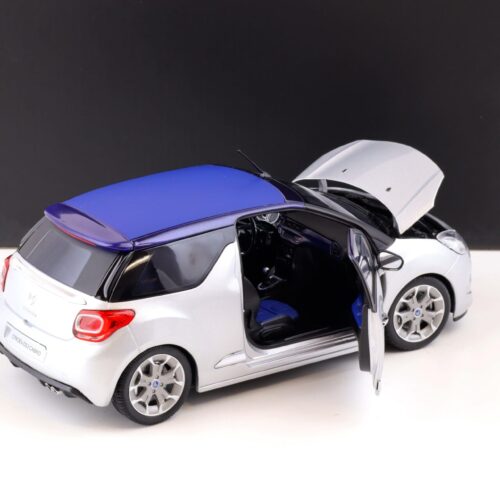 1:18 Norev Citroen DS3 Cabrio 2013 silver-grey/ blue 181548