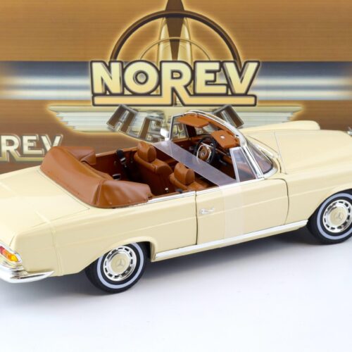 1:18 Norev Mercedes 280 SE W111 Cabriolet 1969 beige 183523