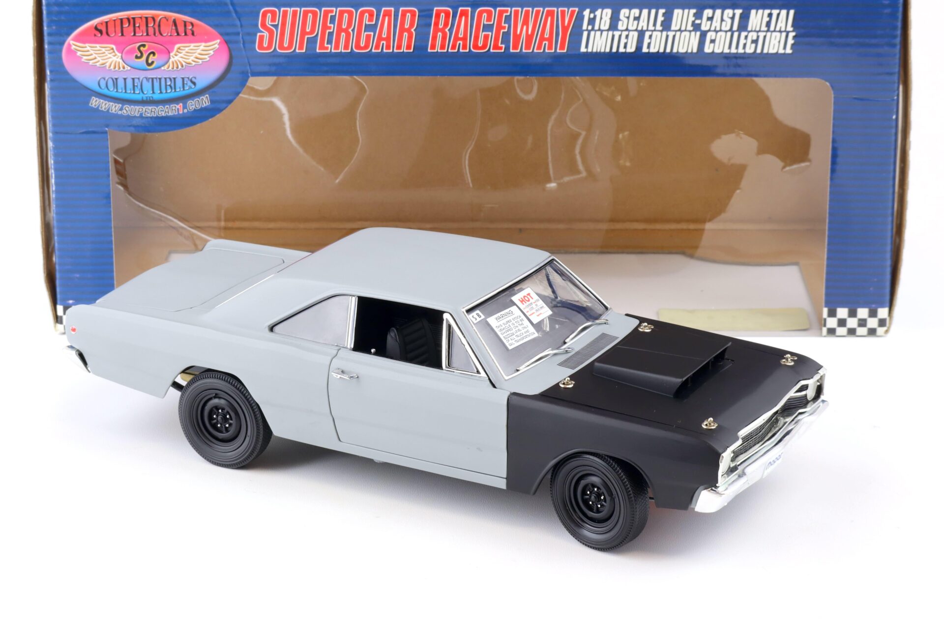 1:18 Highway61 Supercar 1968 Dodge Hemi Dart HURST Ford Speed as delivered 50640