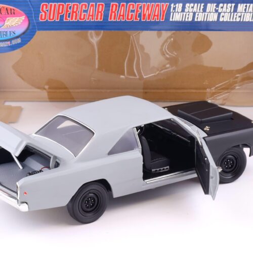 1:18 Highway61 Supercar 1968 Dodge Hemi Dart HURST Ford Speed as delivered 50640