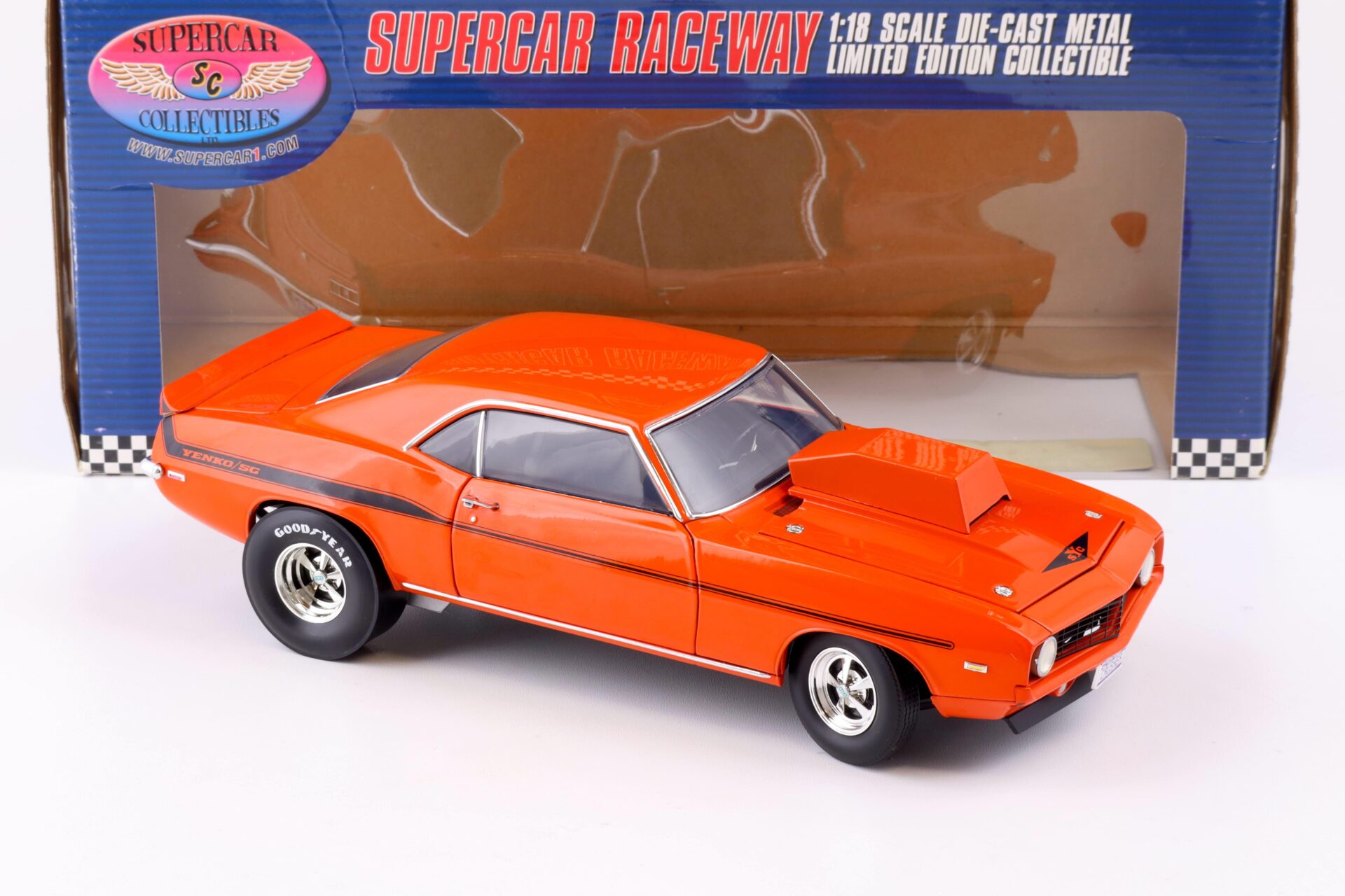 1:18 Highway61 Supercar 1969 Chevrolet Camaro Yenko 427 Superstreet 1 of 600 orange 50633