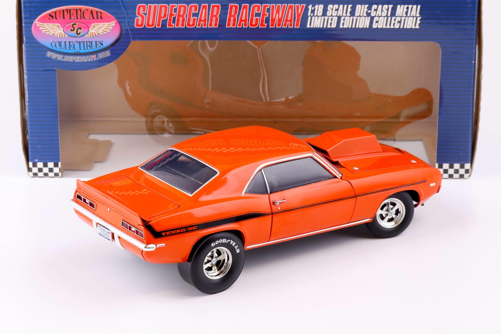 1:18 Highway61 Supercar 1969 Chevrolet Camaro Yenko 427 Superstreet 1 of 600 orange 50633