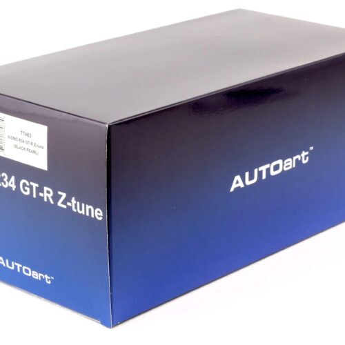 1:18 AUTOart Nissan Skyline GT-R (R34) Z-Tune 2005 black pearl 77463