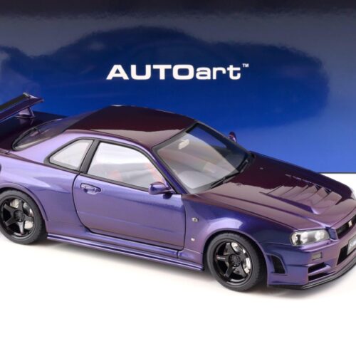 1:18 AUTOart Nissan Skyline GT-R (R34) Z-Tune 2005 Midnight purple III 77464