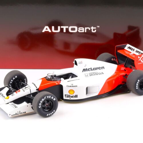 1:18 AUTOart McLAREN Honda MP4/6 Japanese GP 1991 G.Berger #2 with McLAREN Logo 89151