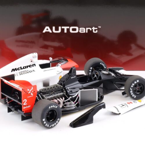 1:18 AUTOart McLAREN Honda MP4/6 Japanese GP 1991 G.Berger #2 with McLAREN Logo 89151