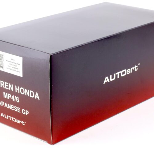 1:18 AUTOart McLAREN Honda MP4/6 Japanese GP 1991 G.Berger #2 with McLAREN Logo 89151