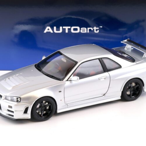 1:18 AUTOart Nissan Skyline GT-R (R34) Z-Tune 2005 Z-Tune silver 77461