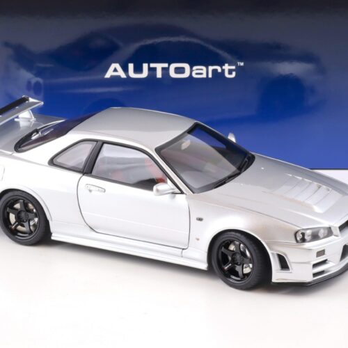1:18 AUTOart Nissan Skyline GT-R (R34) Z-Tune 2005 Z-Tune silver 77461