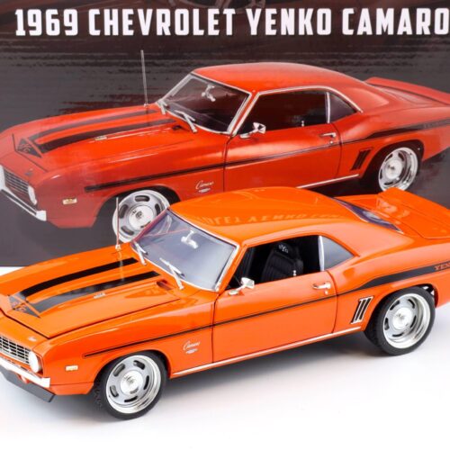 1:18 ACME 1969 Chevrolet Yenko Camaro Coupe hugger orange A1805728