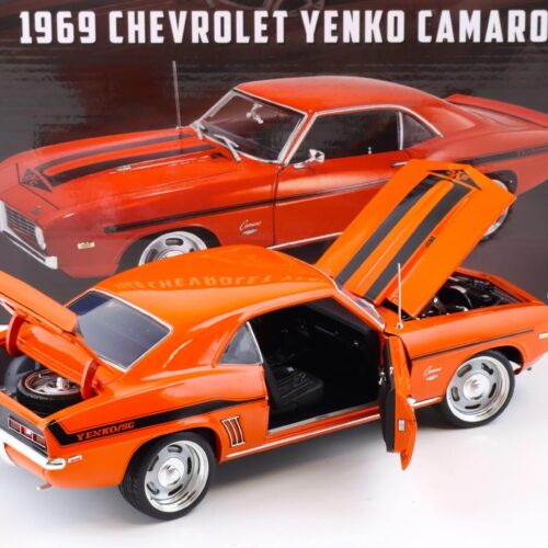 1:18 ACME 1969 Chevrolet Yenko Camaro Coupe hugger orange A1805728