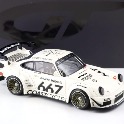 1:18 GT Spirit GT410 Porsche 911 (964) RWB RAUH-Welt Coast Cycle white 2023
