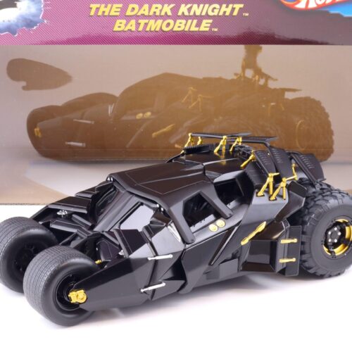 1:18 Hot Wheels BATMAN The Dark Knight Trilogy Batmobile Tumbler black N2480