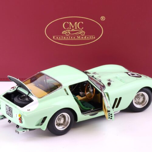1:18 CMC Ferrari 250 GTO RHD Goodwood 1962 #15 Stirling Moss green M-247