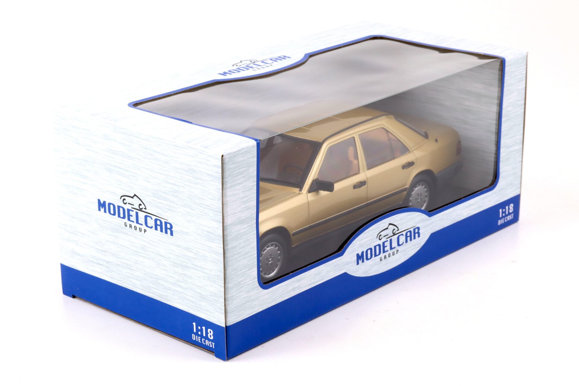 1:18 MCG Mercedes 300E (W124) Limousine Champangner metallic 1984