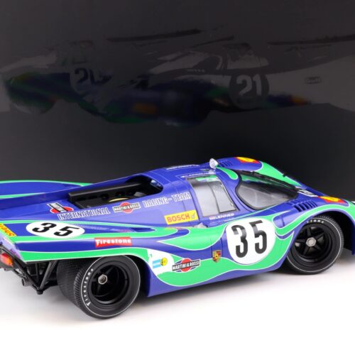 1:12 Minichamps Porsche 917K International Martini can Lennep Watkins Glen 6h - 1970